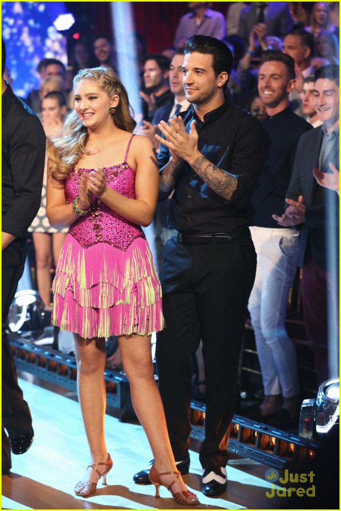 Willow Shields & Mark Ballas Get Support From Sadie Robertson at 'DWTS