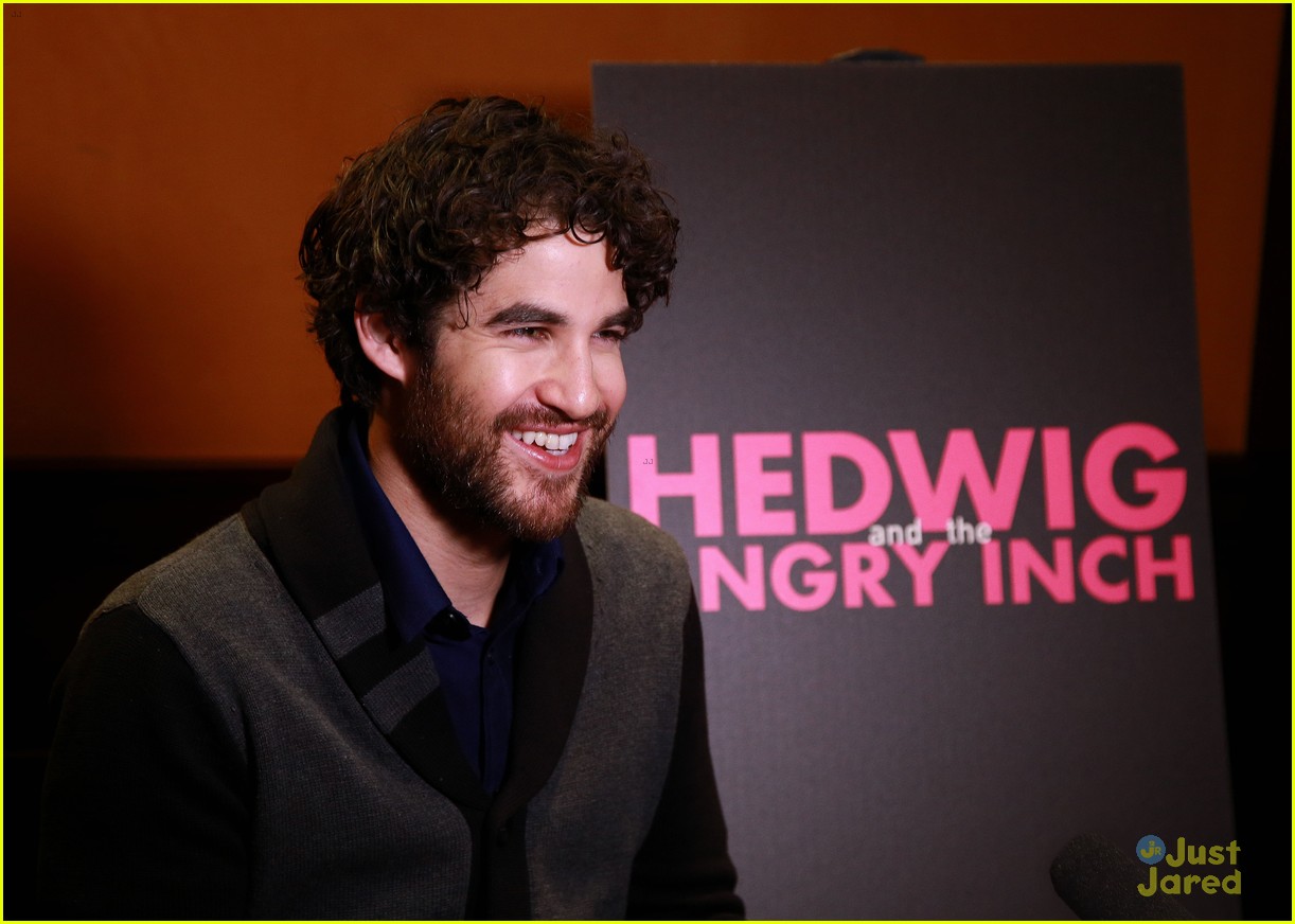 Full Sized Photo of darren criss hedwig and the angry inch photo call ...