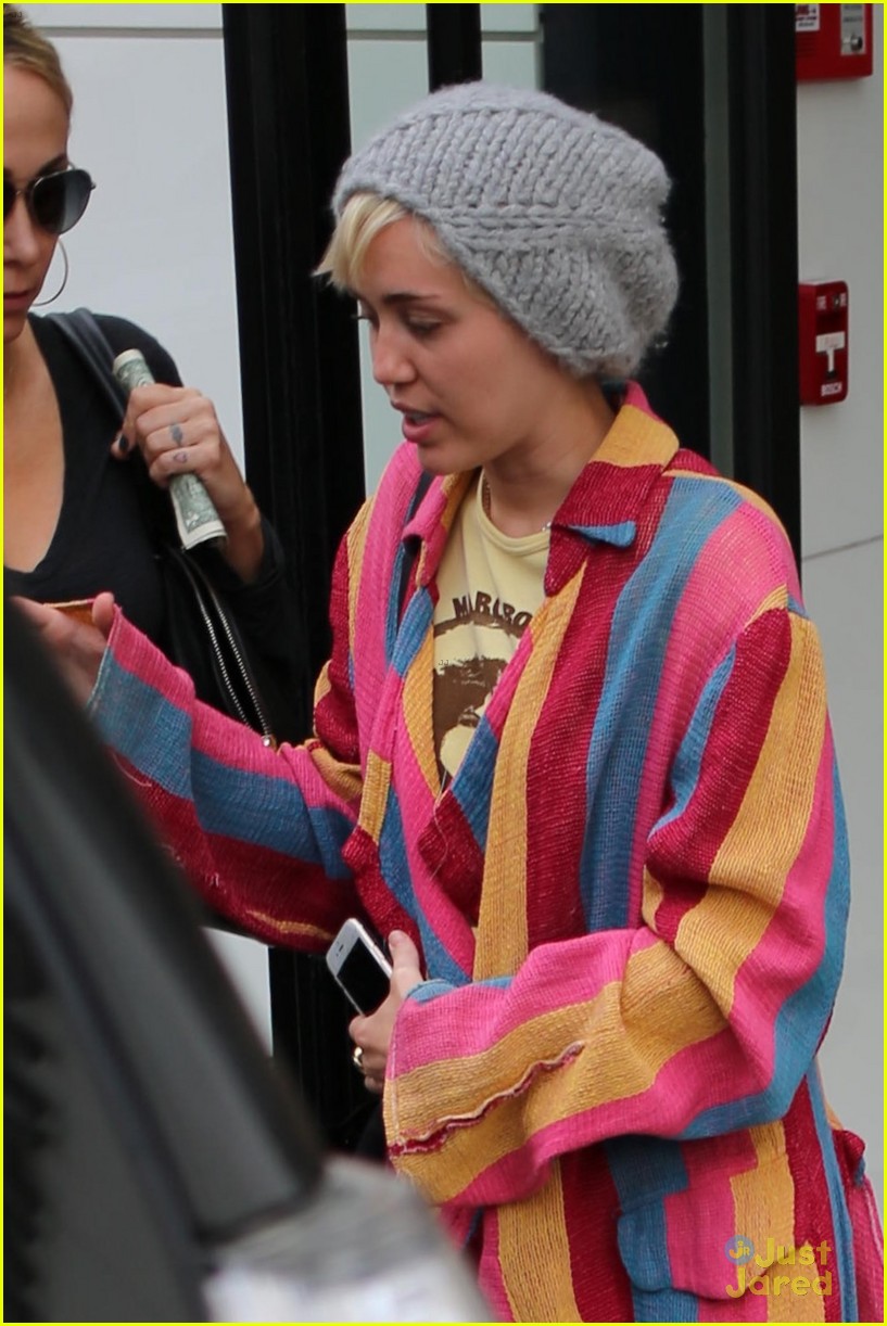 Full Sized Photo of miley cyrus steps out after patrick schwarzenegger ...