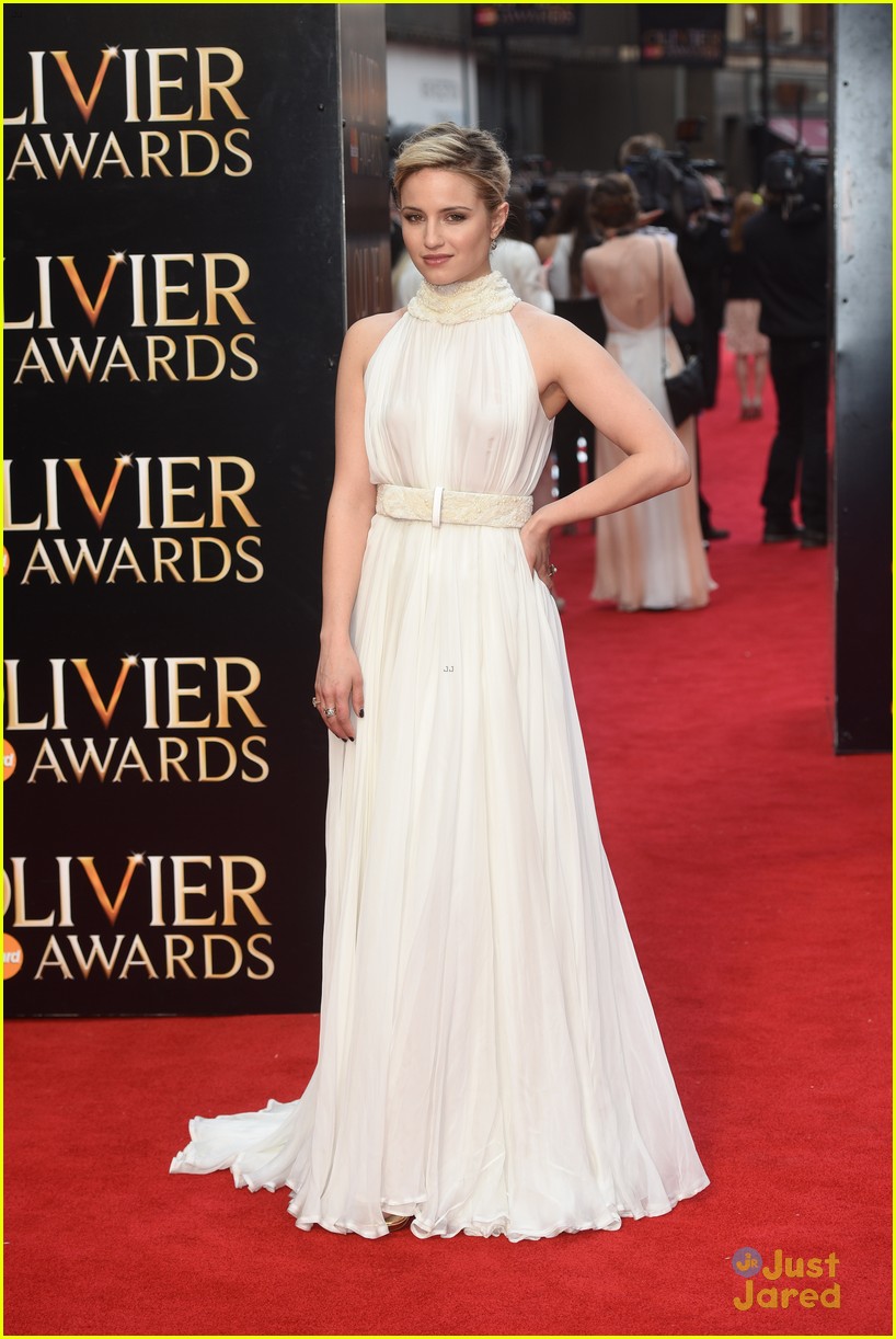 Dianna Agron & Pixie Lott Go Glam for Olivier Awards in London | Photo