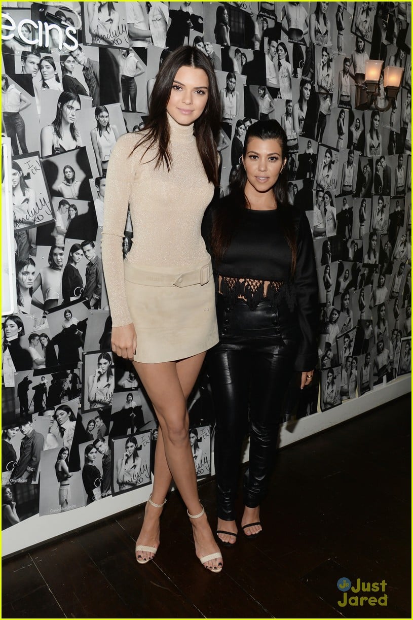 Kendall Jenner Launches CK Series with Kylie By Her Side! | Photo