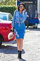 kylie jenner rocks double denim for retail therapy 01
