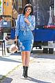 kylie jenner rocks double denim for retail therapy 03
