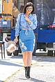 kylie jenner rocks double denim for retail therapy 19