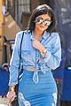 kylie jenner rocks double denim for retail therapy 20