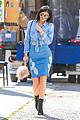 kylie jenner rocks double denim for retail therapy 23
