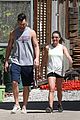 lea michele hikes with matthew after returning 03