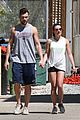 lea michele hikes with matthew after returning 07