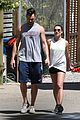 lea michele hikes with matthew after returning 09