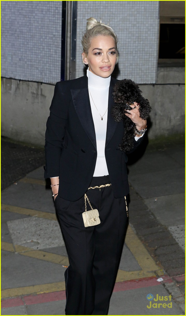 Full Sized Photo of rita ora silver clef recognition london to la 03 ...