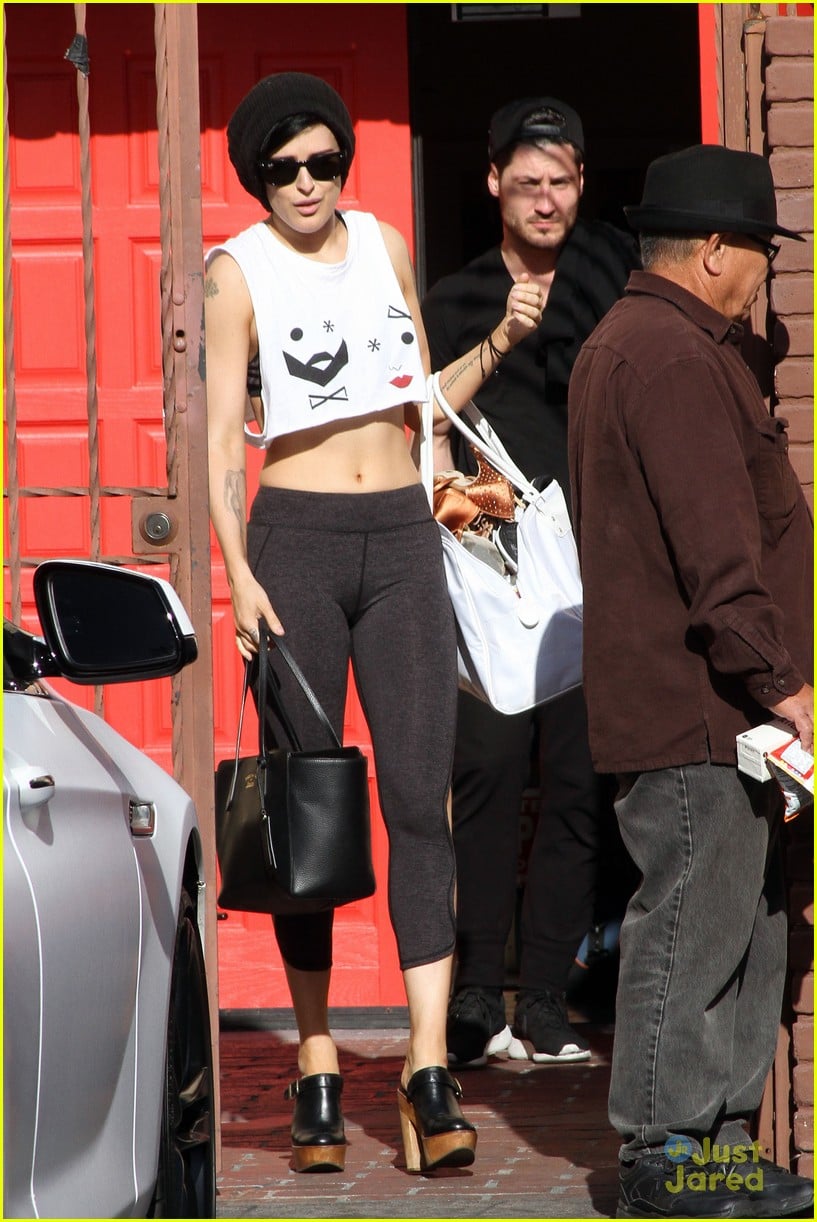 Full Sized Photo Of Scout Willis Visits Rumer Willis Dwts Practice 12 Rumer Willis Shares The