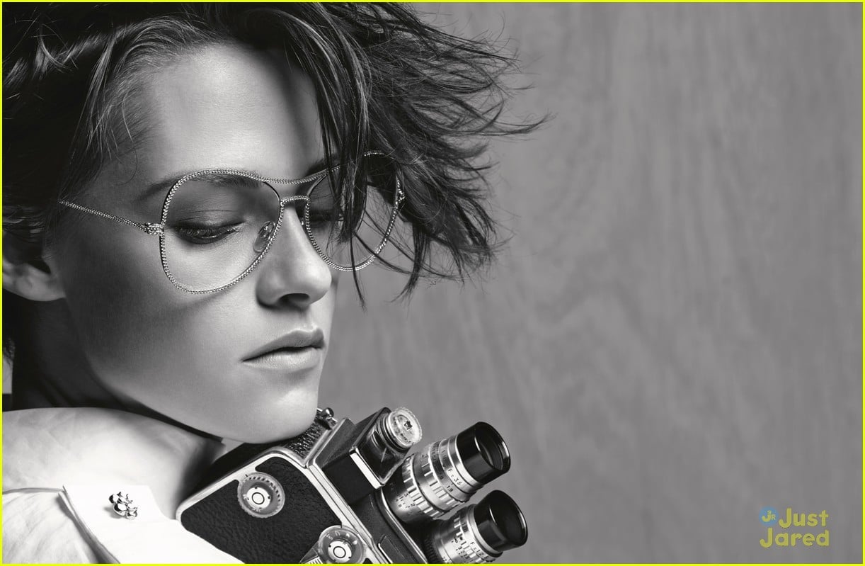 Kristen Stewart Rocks Geek Chic Glasses For Chanel Eyewear Campaign