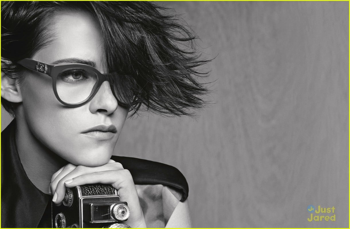 Kristen Stewart Rocks Geek Chic Glasses For Chanel Eyewear Campaign