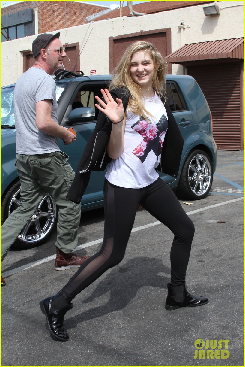 Willow Shields & Mark Ballas Hang Out With Yoda After Easter 'DWTS ...