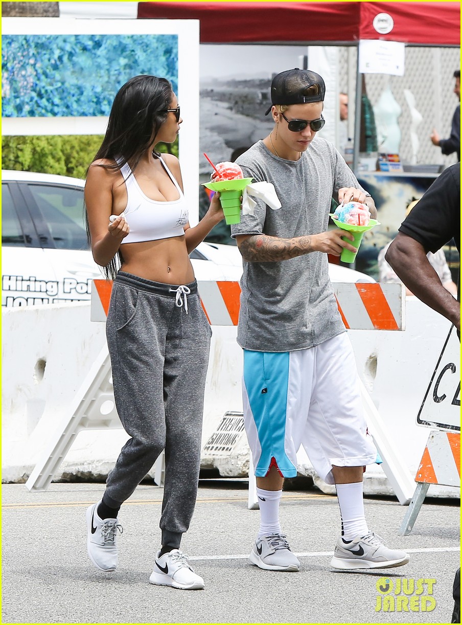 Justin Bieber And Model Jayde Pierce Spend Their Sunday Together Photo