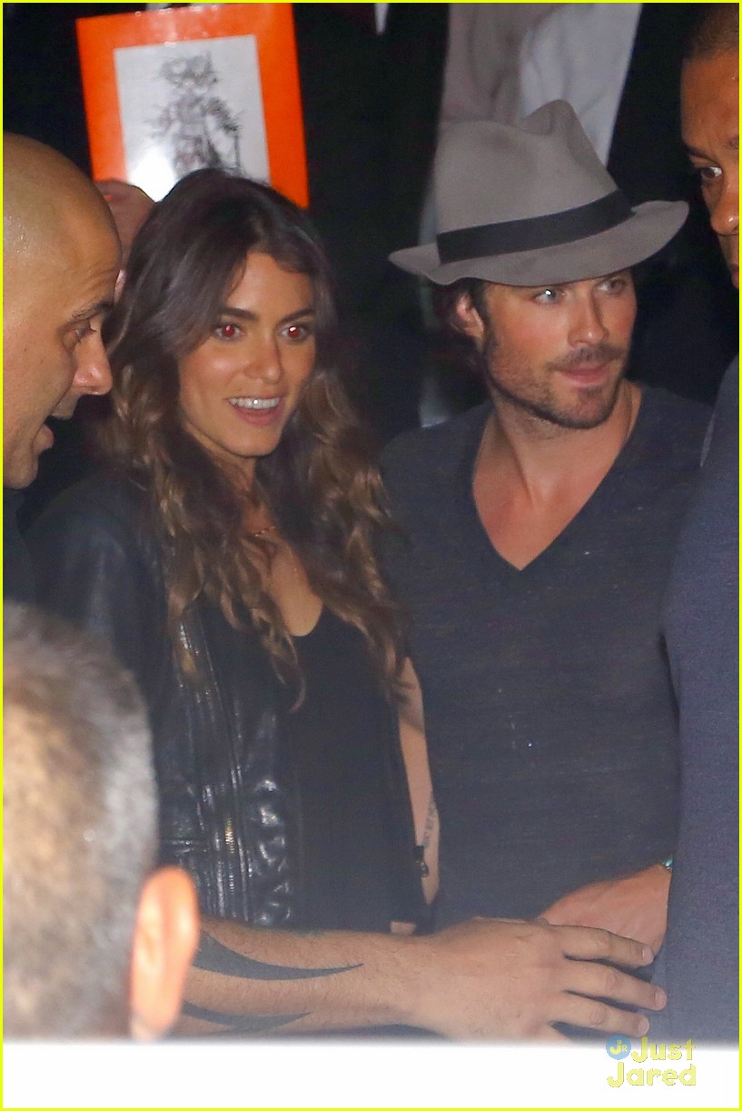 Ian Somerhalder & Nikki Reed Hit the Beach for Mexican Honeymoon(02)
