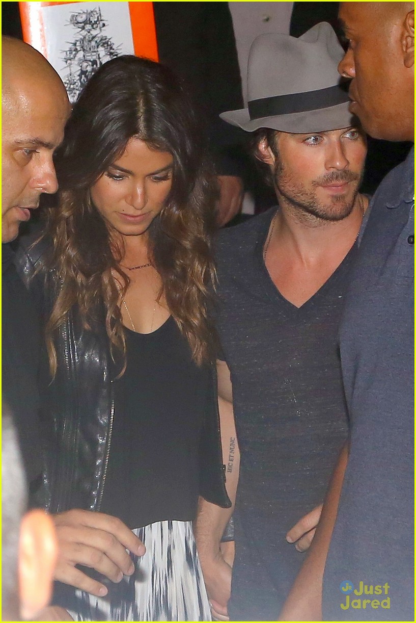 Ian Somerhalder & Nikki Reed Hit the Beach for Mexican Honeymoon