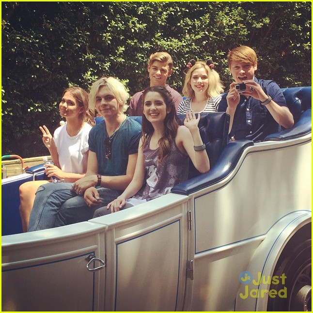 Ross Lynch & Laura Marano Kick Off The 'Coolest Summer Ever' At Walt ...