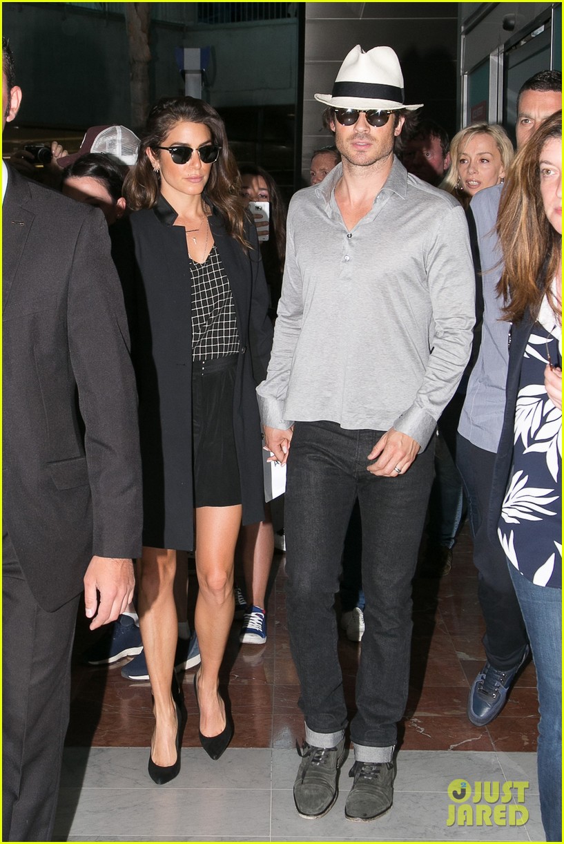 Ian Somerhalder & Nikki Reed Arrive For the Cannes Film Festival ...