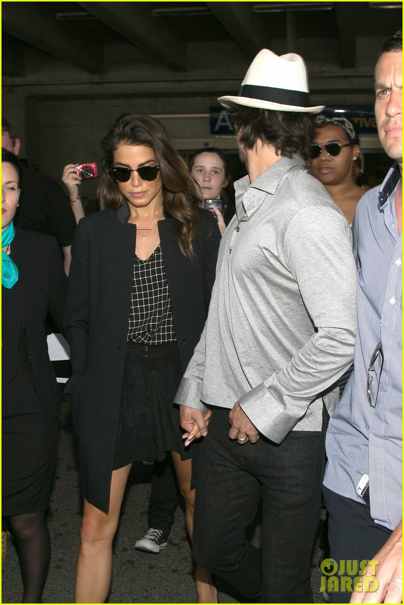 Ian Somerhalder & Nikki Reed Arrive For the Cannes Film Festival ...