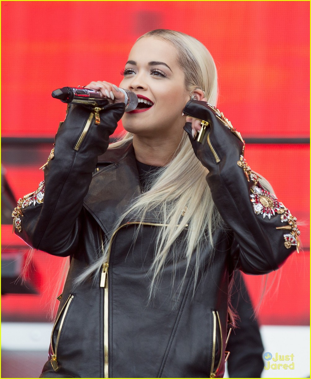Singing Life Size Cutout Rita Ora