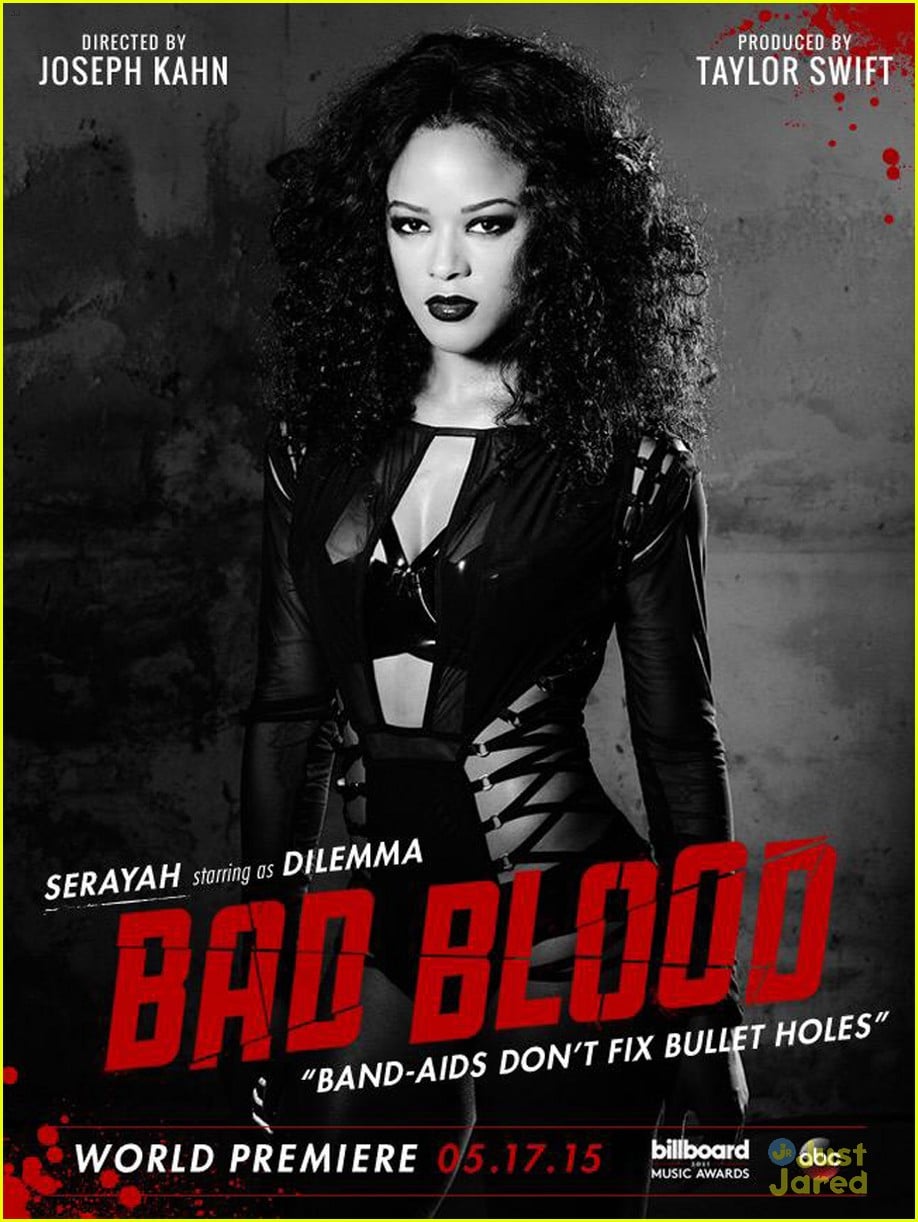 Serayah McNeill Signs Up For Taylor Swift's Bad Blood Video Photo