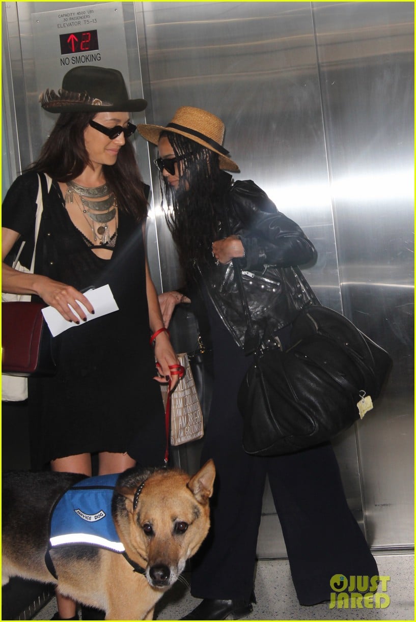 zoe kravitz maggie q head to film allegiant 02