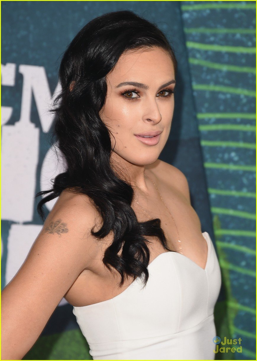 Rumer Willis Strikes a Pose at CMT Music Awards Red Carpet 2015 Photo