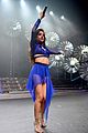 fifth harmony blue outfits fillmore concert miami beach pics 05