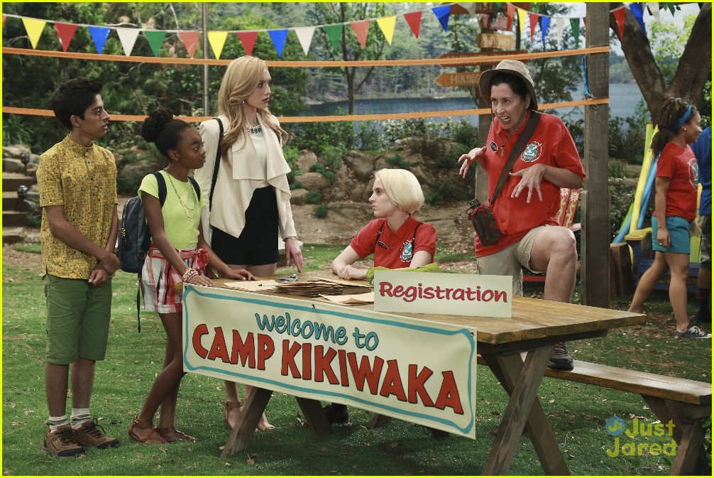 Emma, Zuri & Ravi Go To Camp Kikiwaka Tonight on 'Bunk'D'! Photo