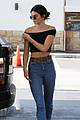 kendall jenner bares midriff in a crop top while getting gas 07