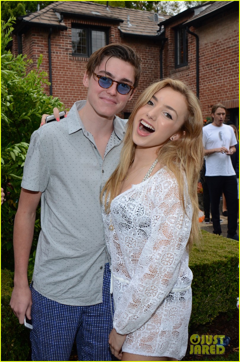 Peyton & Spencer List Took Part in Epic Water Fight at Just Jared's ...