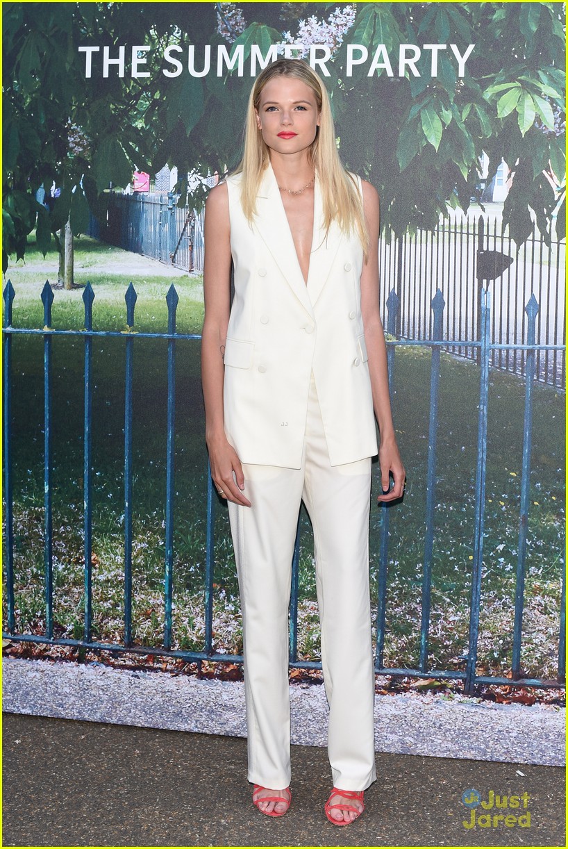 Lottie Moss & Gabriella Wilde Celebrate Summer At the Serpentine