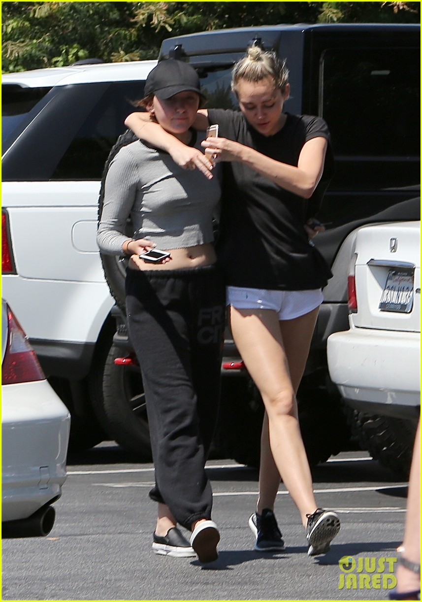 Miley Cyrus Hits Up Sister Noah For A Ride Photo 844662 Photo Gallery Just Jared Jr
