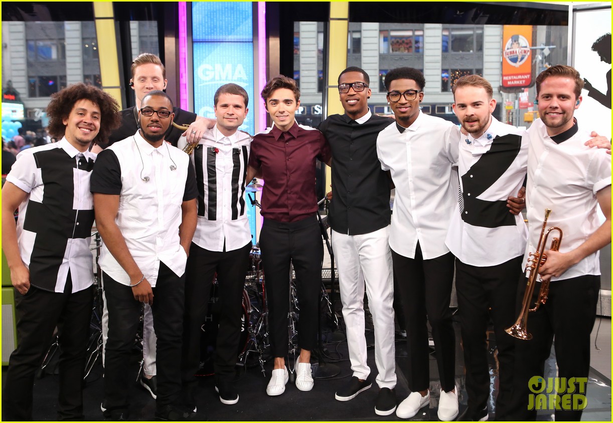 Full Sized Photo of nathan sykes good morning america performance 08