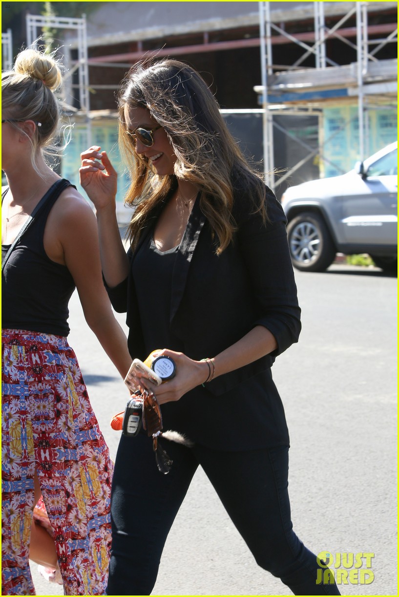 Full Sized Photo of nina dobrev coffee west hollywood 29 | Nina Dobrev