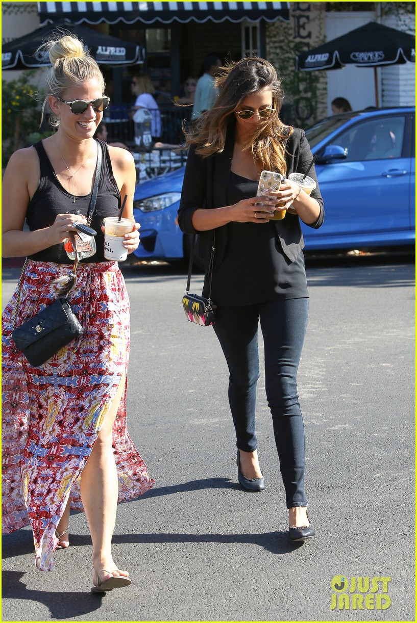 Full Sized Photo of nina dobrev coffee west hollywood 30 | Nina Dobrev