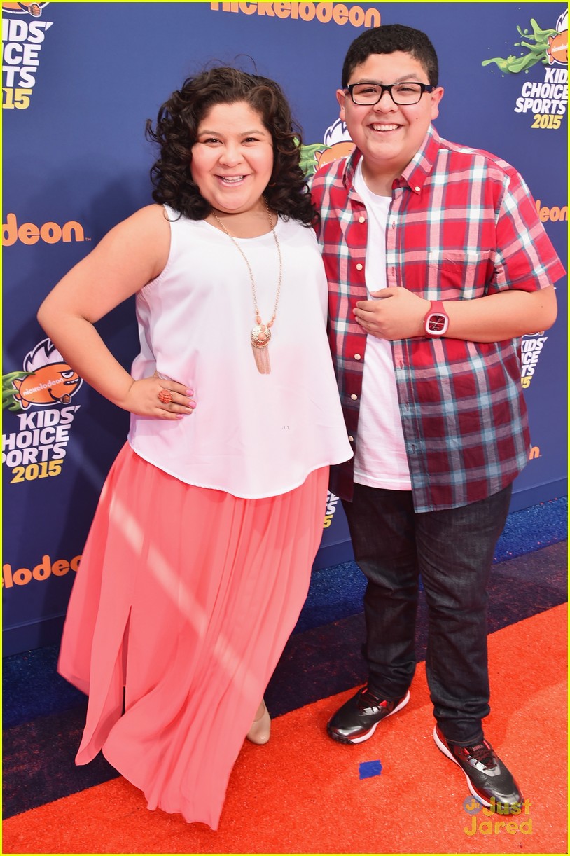 Raini Rodriguez & Brother Rico Hit Nickelodeon's Kids Choice Sports