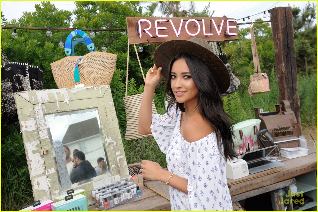 Shay Mitchell Heads To The Hamptons For Revolve Clothing's Pop-Up Party