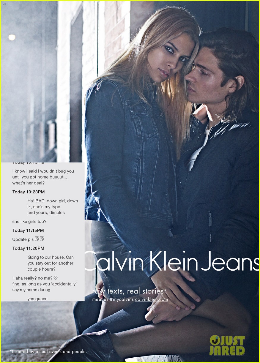 Full Sized Photo of will peltz calvin klein jeans campaign 01 Will