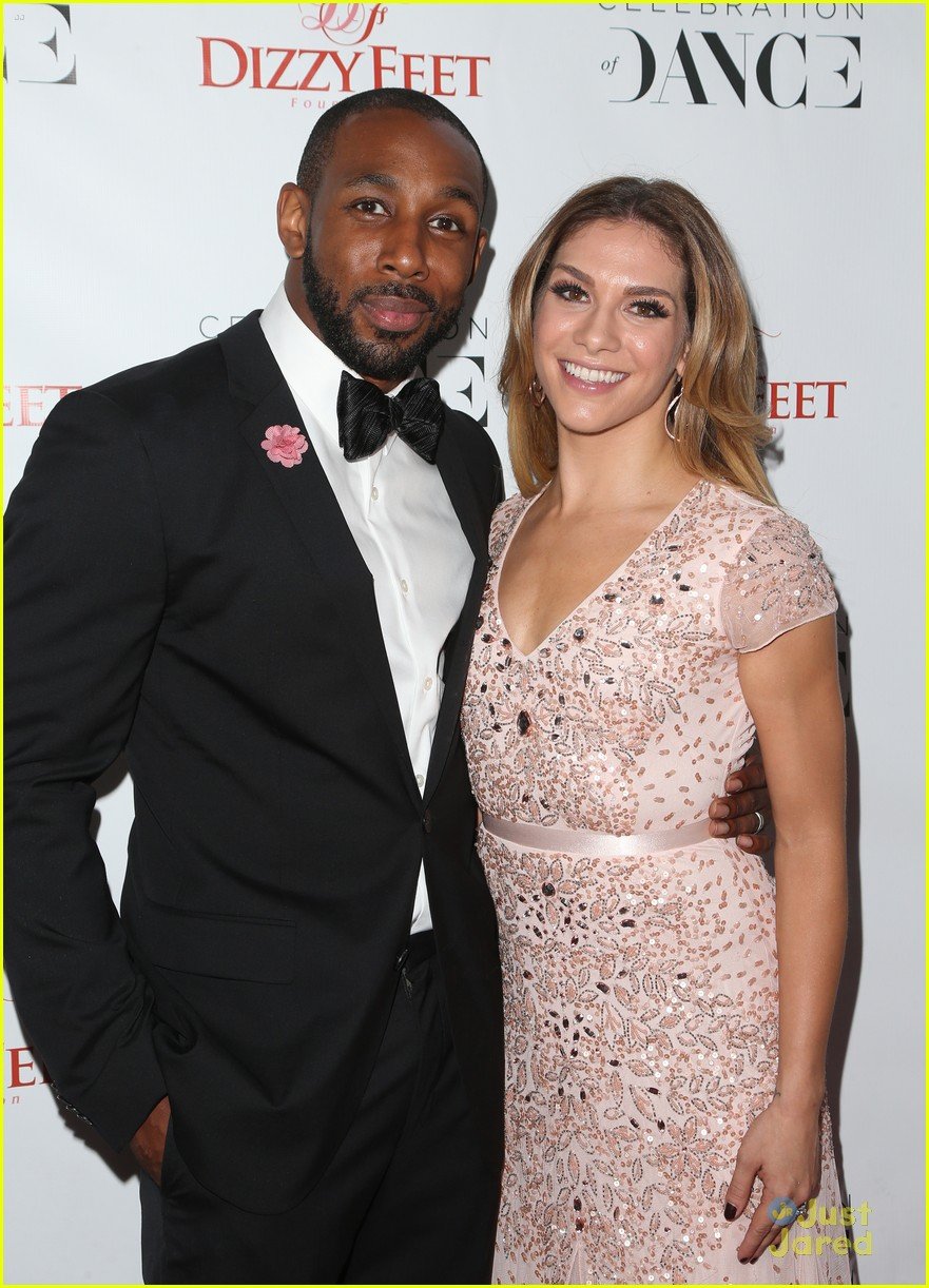 Allison Holker & Stephen 'tWitch' Boss Dazzle At Dizzy Feet Gala 2015 ...