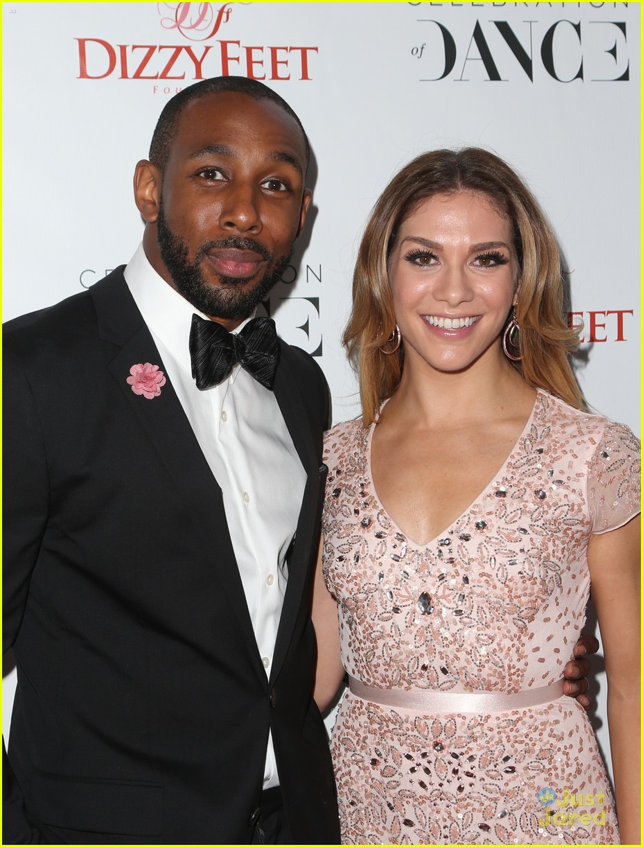 Allison Holker & Stephen 'tWitch' Boss Dazzle At Dizzy Feet Gala 2015 ...