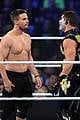 stephen amell goes shirtless for epic summerslam fight 09
