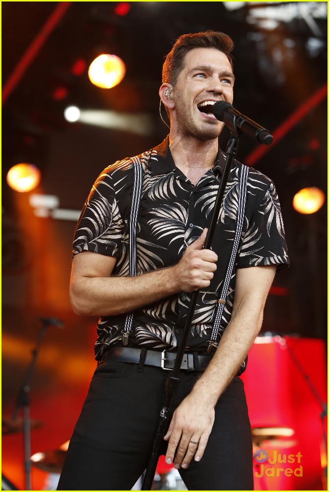Full Sized Photo of andy grammer jkl performances pics 01 Andy