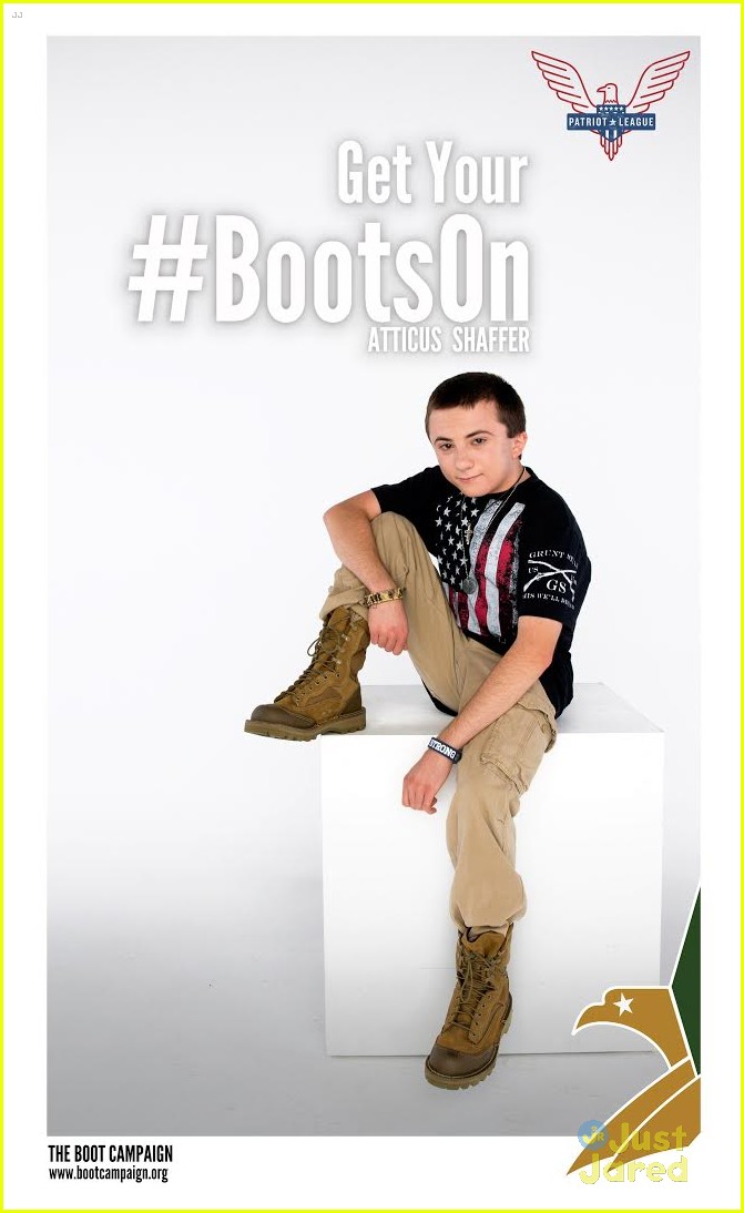 atticus shaffer get your boots on campaign 03