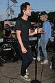 penn badgley hits the stage with mothxr in montauk 01