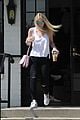 elle fanning lunch dakota hair appointment separate outings 03