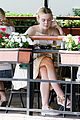 elle fanning lunch dakota hair appointment separate outings 10