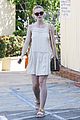 elle fanning lunch dakota hair appointment separate outings 12