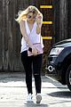 elle fanning lunch dakota hair appointment separate outings 23
